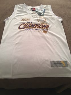 Lakers KOBE 2010 Champion Final Jersey