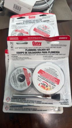 Plumbing solder kit