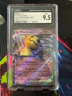 Pokemon Mimikyu 9.5 graded card