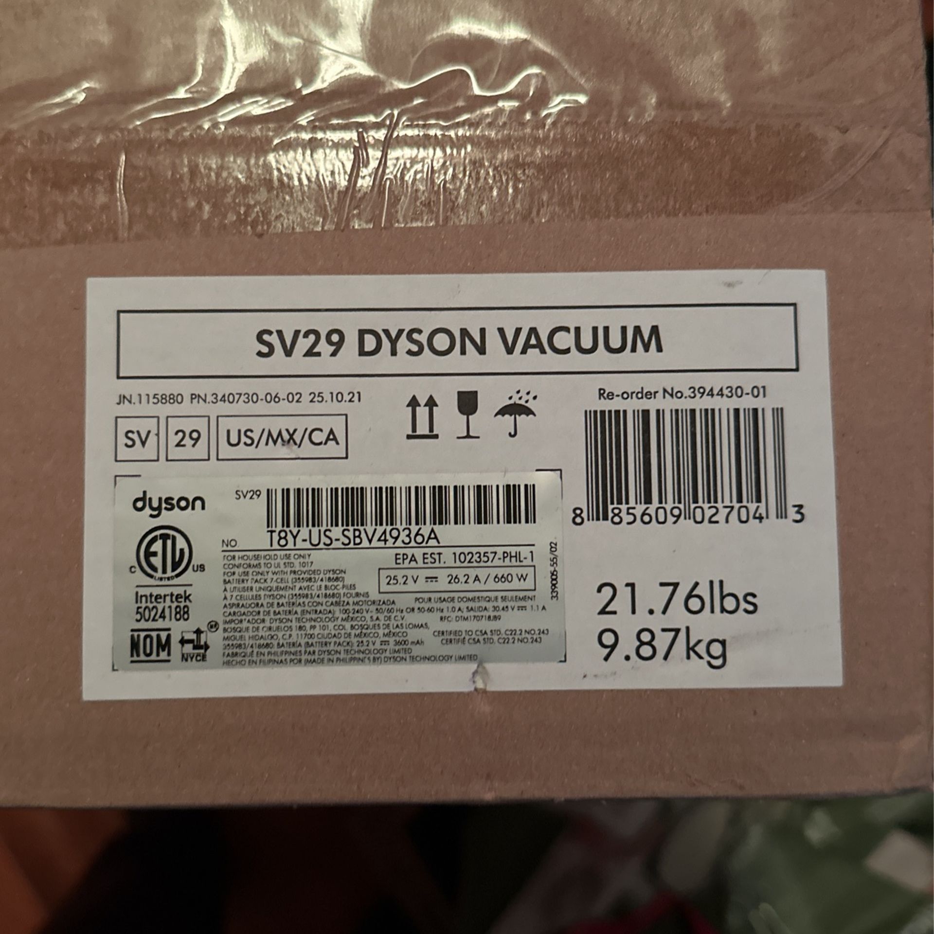 Dyson Outsize+ Cordless Vacuum