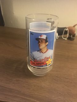 Cal Ripken glass