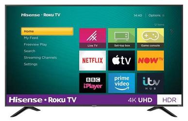 HISENSE ROKU SMART TV- SEALED BRAND NEW IN BOX
