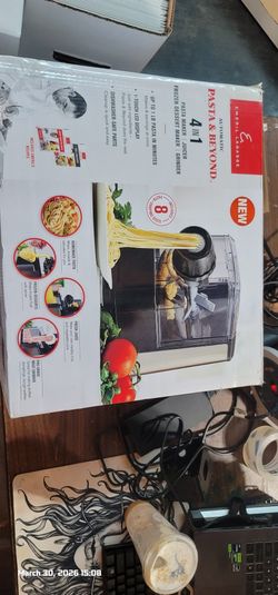 Emeril Lagasse Pasta & Beyond Automatic Pasta Maker – NEW (Open Box)