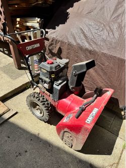 Craftsman 8.5 hp 27 inch electric snowblower