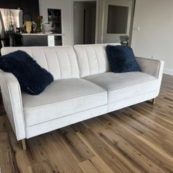 Sofa Bed Suede
