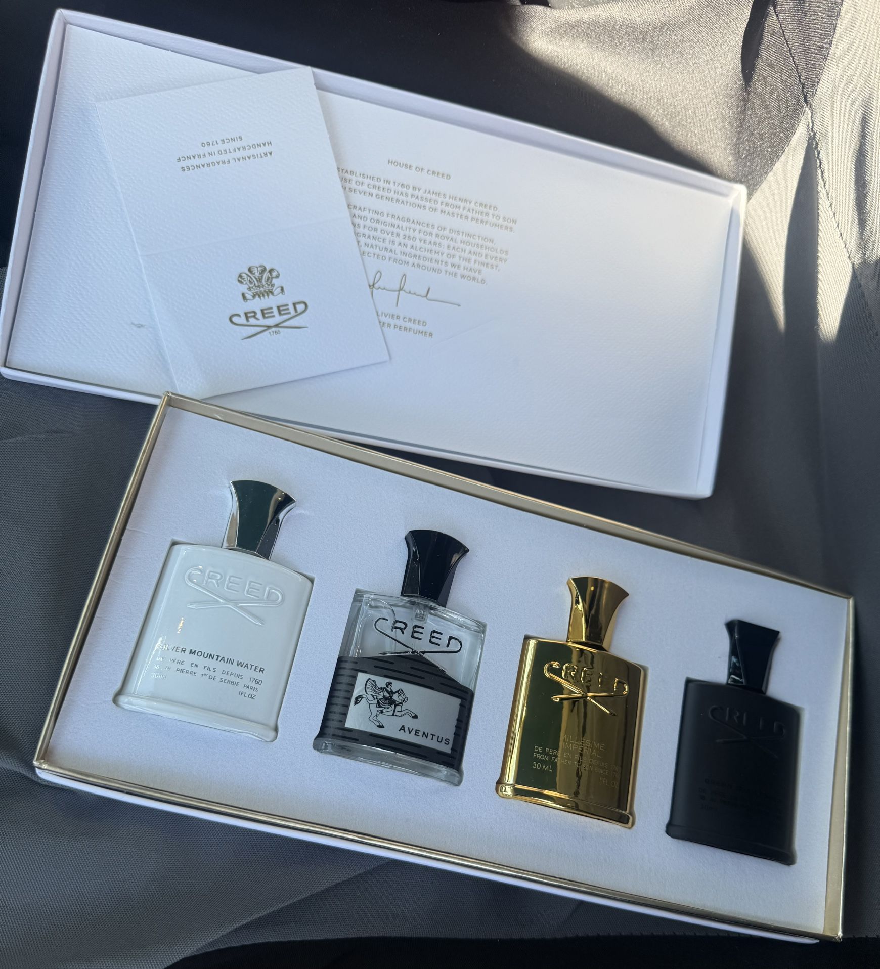 Creed Gift Set 4 X 30ML