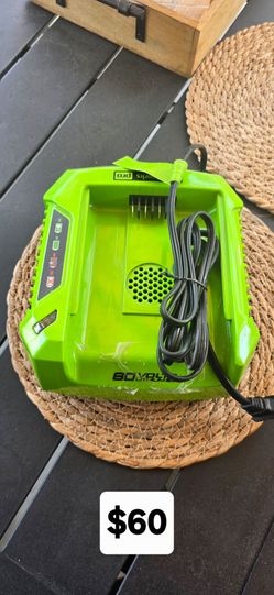 Greenworks 80V 4A Rapid Charger