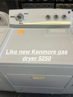 Like New Kenmore Gas Dryer