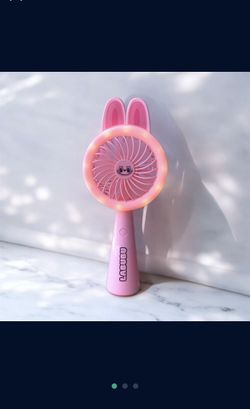 Labubu Mini Fan With Light