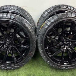 NEW 24 inch gloss black gm style wheels with RBP 285/40r24 tires