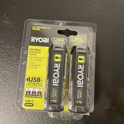 BATTERY RIOBY USB-C  2PACK 