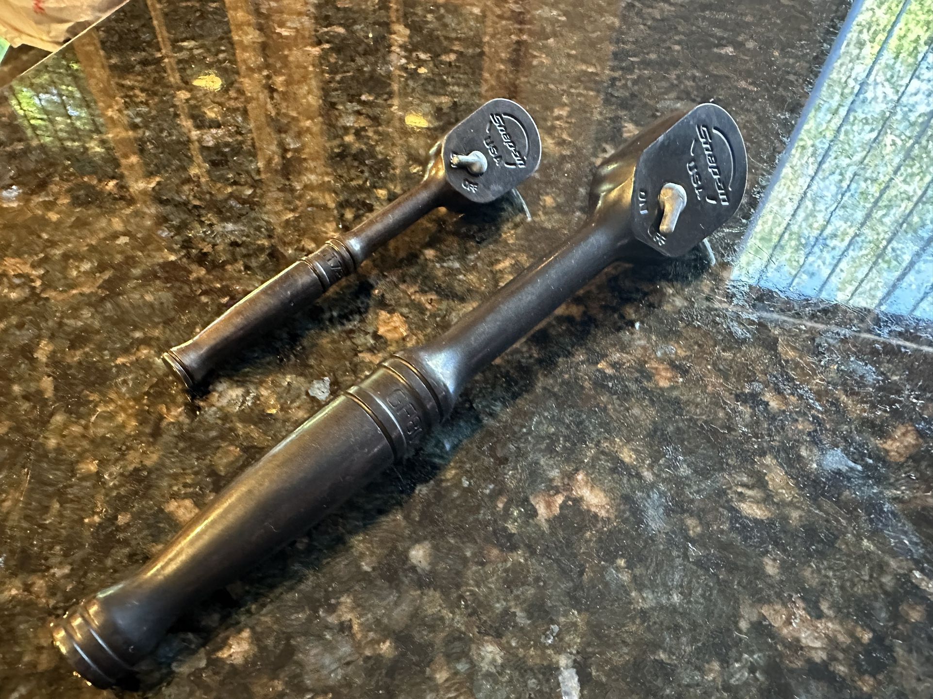 Snap-On 3/8 Ratchet GF80 And 1/4 Ratchet GT72