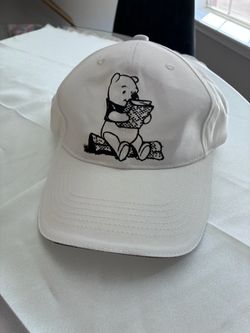 Winnie the Pooh White Baseball Cap – Disney Style Hat
