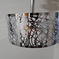   2 Ceiling Light.11"×13". Metal,plastic.