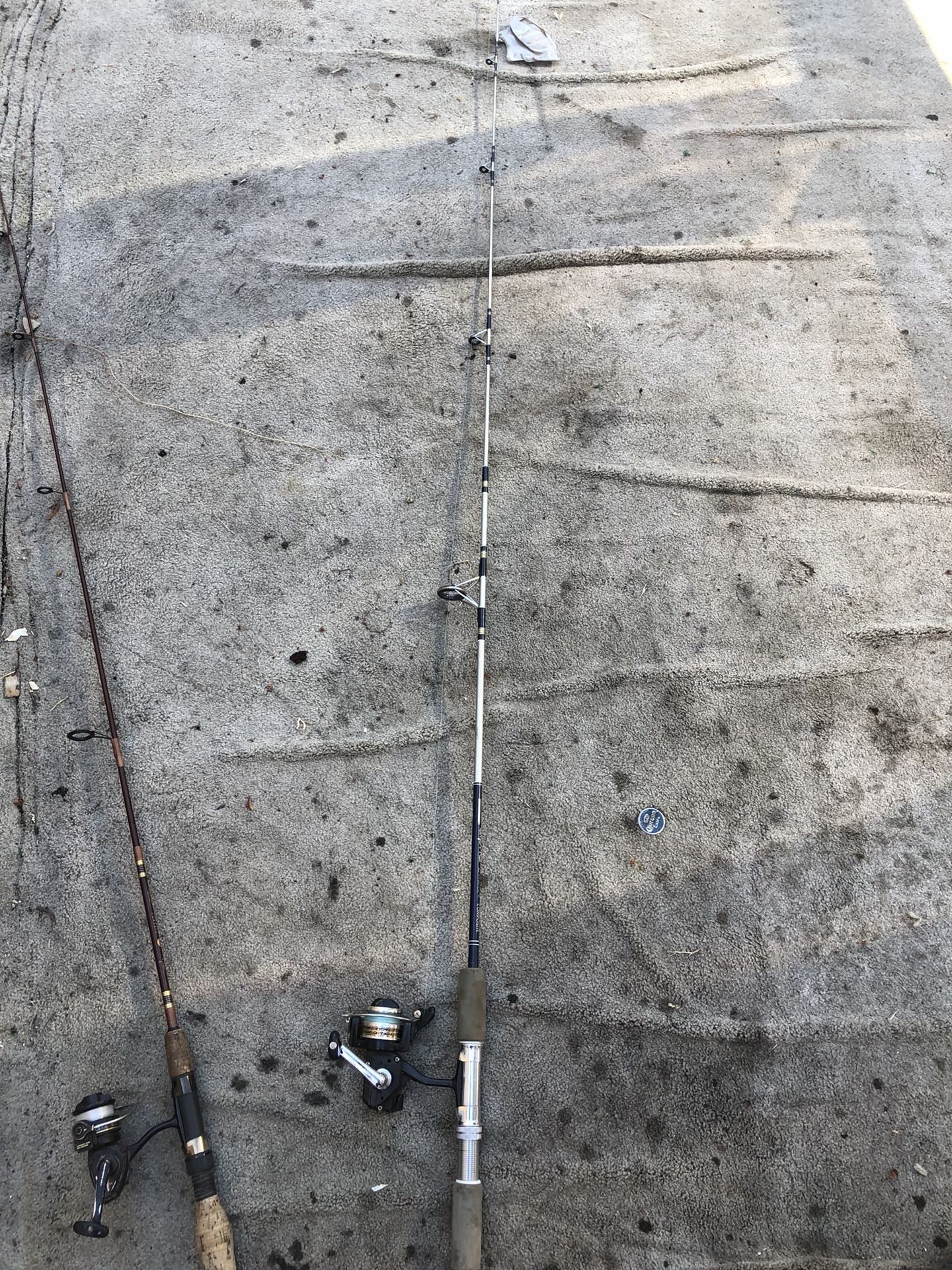Shakespeare alpha 5’0” ultra lite fishing rod and reel combo