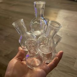 Vintage Vase Glass Clusters 