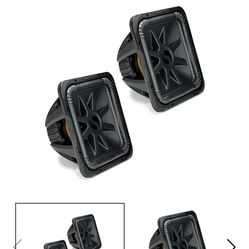 L7 15inch Kicker Subwoofers