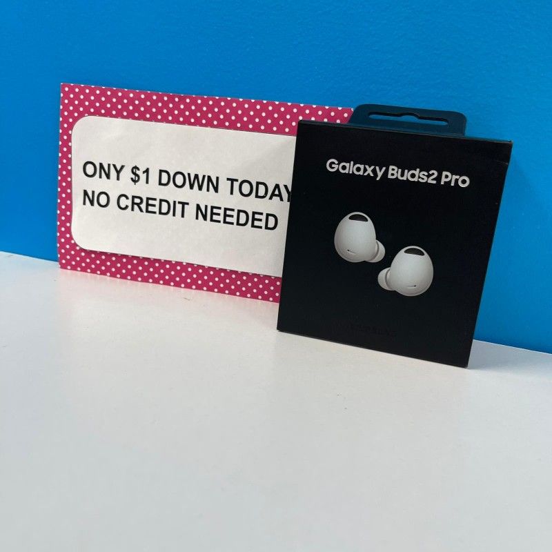 Samsung Galaxy Buds 2 Pro Wireless Headphones -PAYMENTS AVAILABLE-$1 Down Today