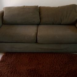 Nice Couch Used Needs Cleaning Very Solid Very Heavy $40 No Pets No Smoking Just Old Couch Carpet Needs To Be Washed Very Light Fluffy $25 $60 For Bot