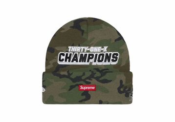 Supreme New Era Football Beanie