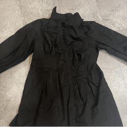 Women Ruffle Blouse With Tie