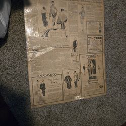 1927 NY Newspaper