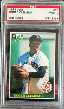 Roger Clemens “85 Donruss RC PSA 9 MINT