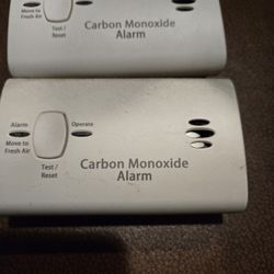 Used Carbon Monoxide Alarms 