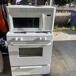 Stove An Microwave