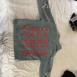 Kanye West The Life Of Pablo Levi's Denim Jacket (size L)