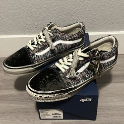 Vans Old Skool Charms Black Grey(men’s 13)