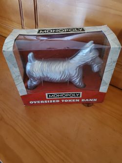 Monopoly Oversized Dog Token Bank