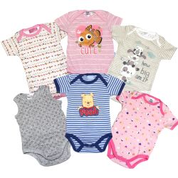 Wholesale Discount Newborn Infant Baby Bodysuit Onesie Clothing