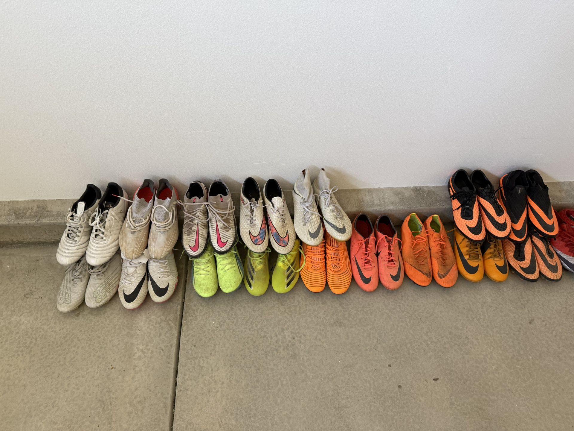 Football Boots(Nike, Adidas, Puma)