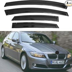 Car Window Visor Set for 2005-2011 BMW 3 Series (Sedans Only)