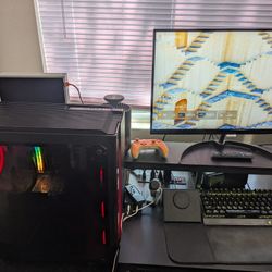 Cyberpower PC Mid Tier Gaming Desktop + Mouse And Keyboard 