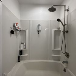 AFA Stainless 8" Rain Shower Head and Hand Shower Combo 