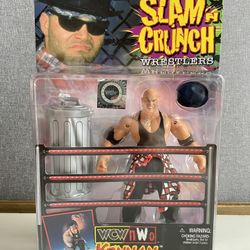 Vintage 1999 WCW Wrestling Konnan Slam N' Crunch Action Figure