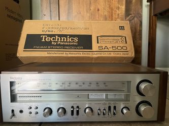 Technics By Panasonic FM/AM Stereo SA-500