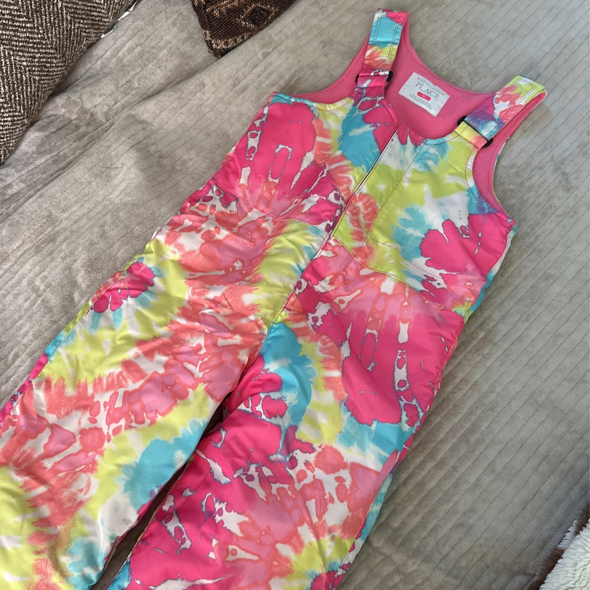 Girls 3T Snow Overalls