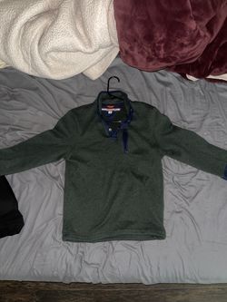 GREEN TOMMY HILFIGER FLEECE