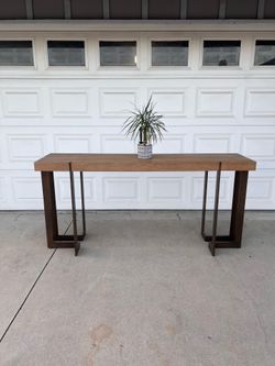 Large modern entry/console table