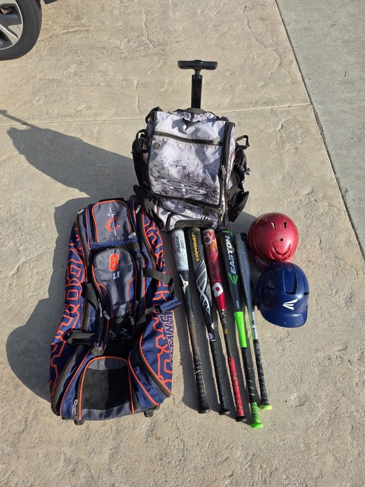 Baseball Bats and Bags