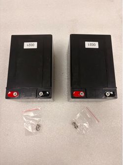 One pair replacement battery for 4 wheel mobility scooter, 2 of 12V 12AH