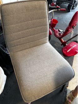 Sleek Office chair- grey- Free!