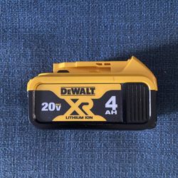 DEWALT BATTERY DRILL  4.0 AH