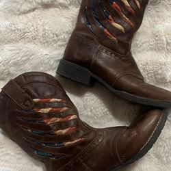 Cody James American Flag Tiger Claw Cowboy Boots-