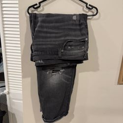 True Nation Mens Jeans Size 52W 28L