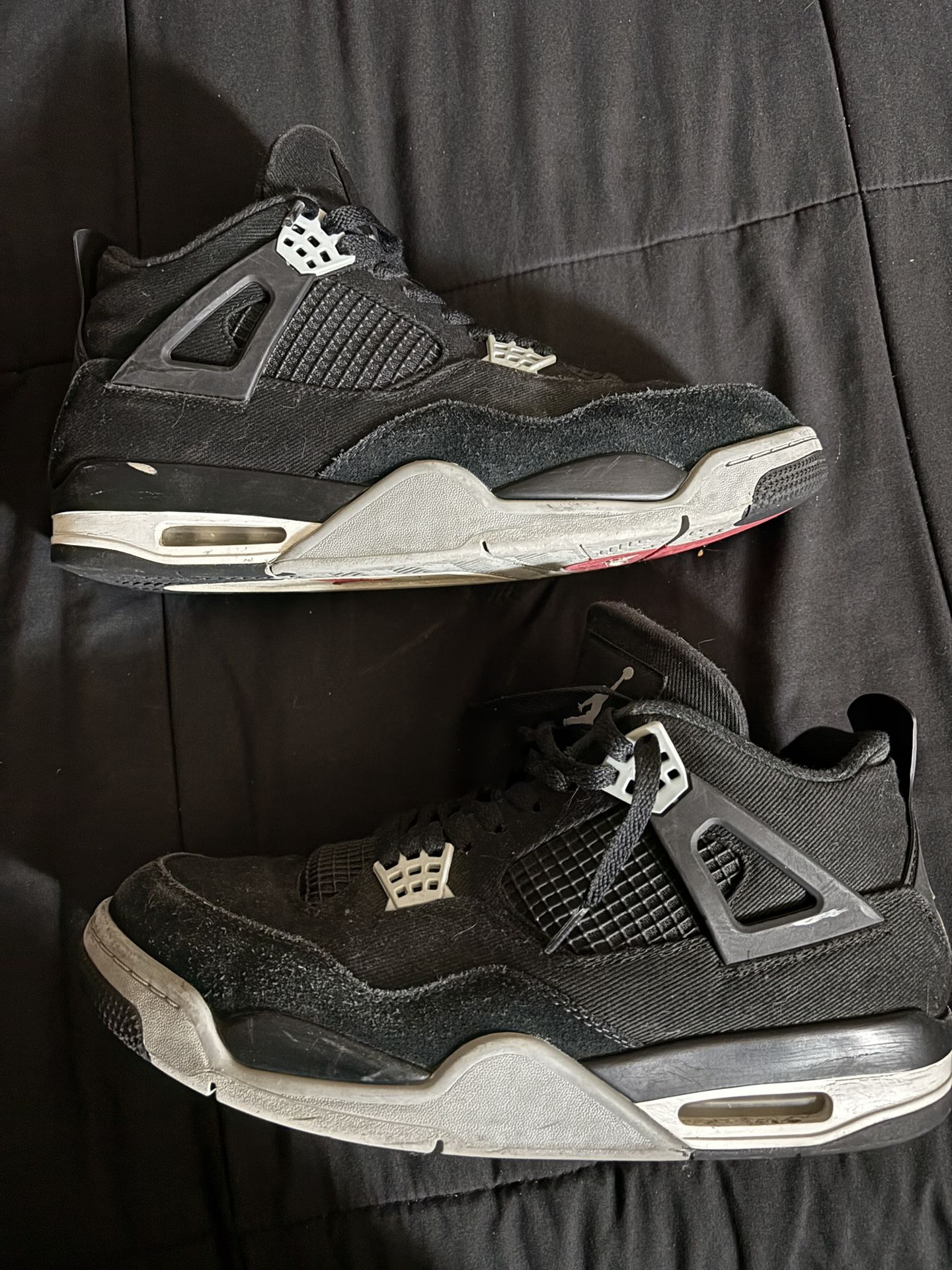 Air Jordan Four Black Canvas
