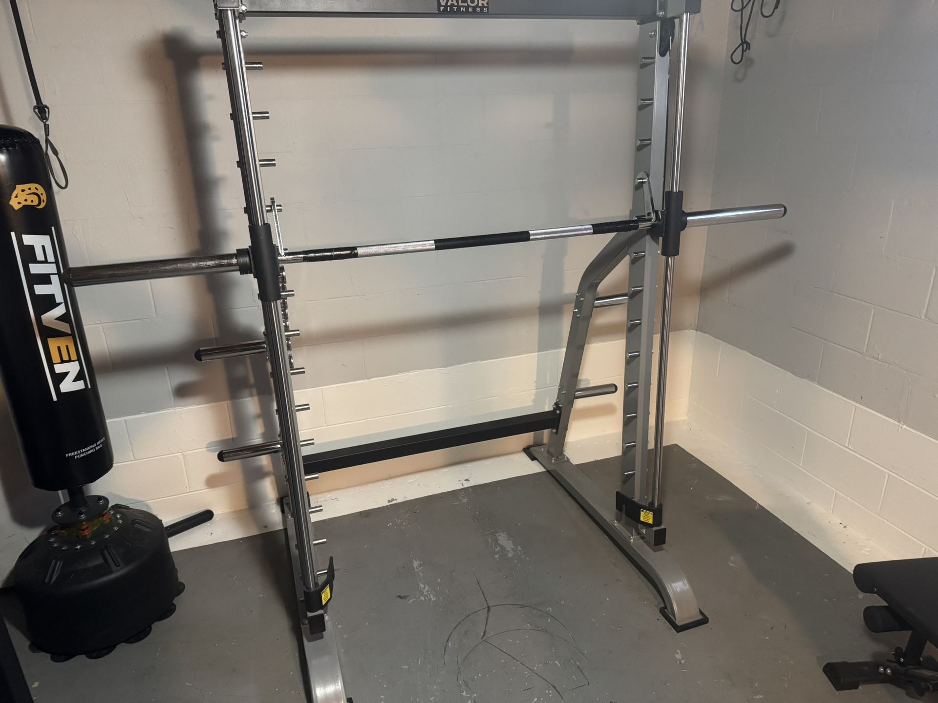 Valor Fitness Counter Balanced Smith Machine 